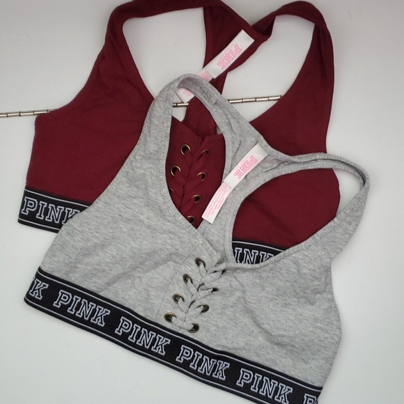 Bundle of VS Pink Sports Bras - Picture 1 of 7